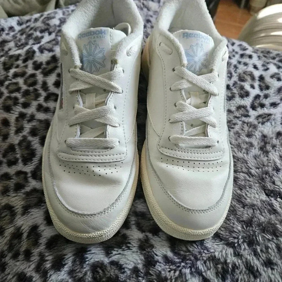 Reebok | Classic Reissue Club C 85 Vintage Tennis Sneaker White Leather - Unisex - Picture 16 of 16